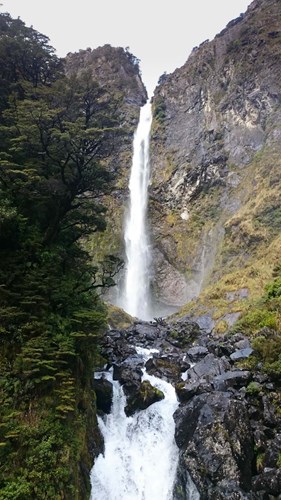 Arthurs Pass Waterfall