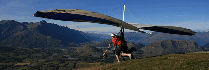 Paragliding in Nelson